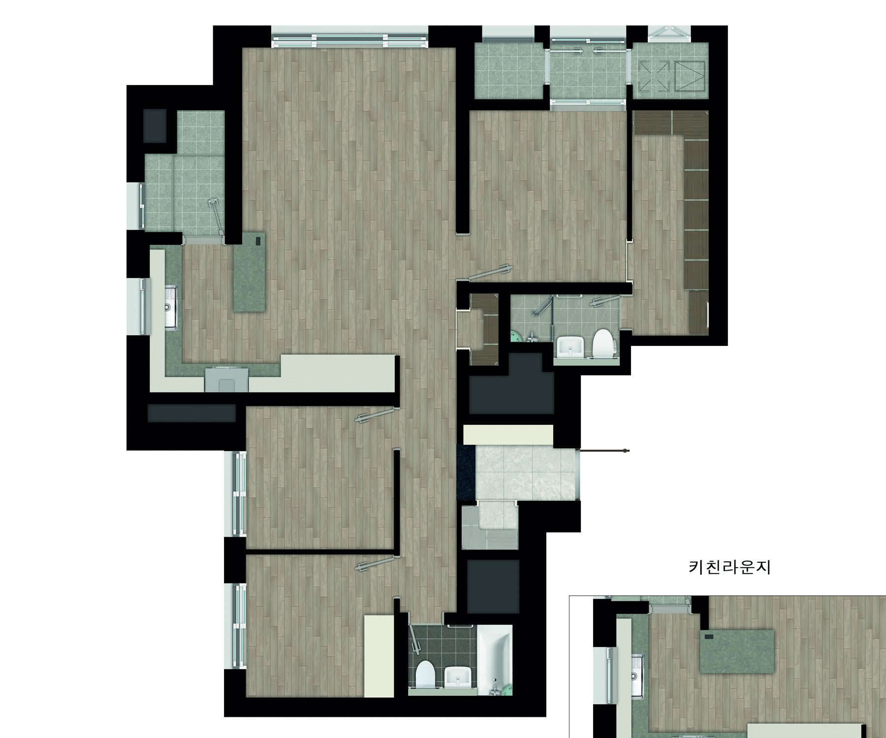 84B 평면도